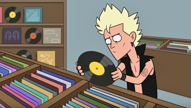 BILLY IDOL Reveals The Story Behind Unreleased Track "Love Don't Live Here Anymore" - "I Always Looked For A Song I Could Cover That People Aren't Expecting"; Animated Video
