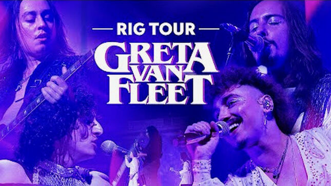 GRETA VAN FLEET And Crew Talk Gear, Live Shows And More; Rig Tour Video Streaming