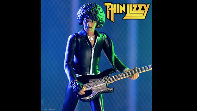 THIN LIZZY - Super7 Releases New PHIL LYNOTT "Live And Dangerous" ReAction Figure