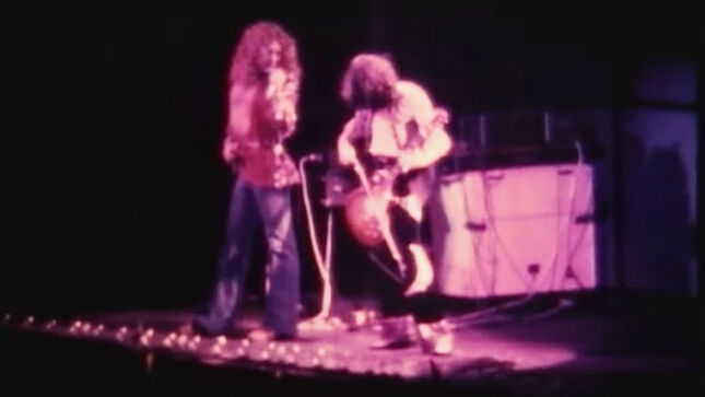 LED ZEPPELIN Live In Ohio, 1975 - Previously Unseen Video Released
