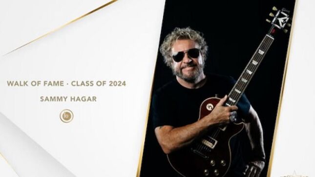 SAMMY HAGAR On Upcoming Induction Into Hollywood Walk Of Fame - "One More Dream I Never Dreamt Come True"