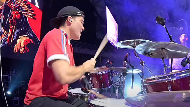 SEPULTURA – New Drummer GREYSON NEKRUTMAN Uploads Drum-Cam Footage Of "Refuse/Resist" Live In Santiago