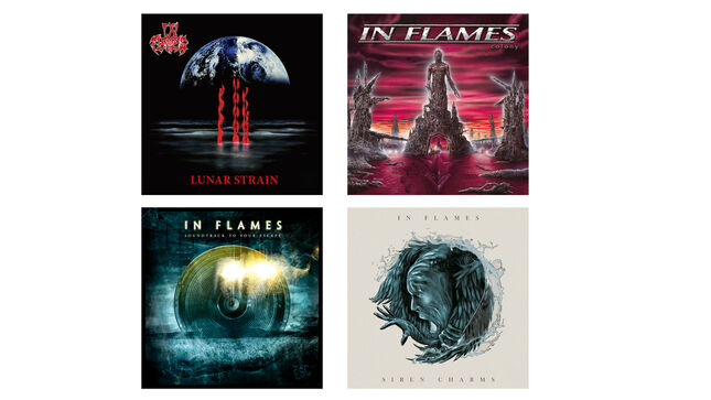 IN FLAMES Announce Anniversary Vinyl Reissues Of Lunar Strain, Colony, Soundtrack To Your Escape, Siren Charms