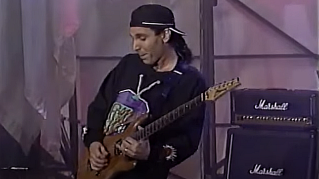 JOE SATRIANI Shares Flashback Video Of 1992 "Friends" Performance On The Tonight Show With Jay Leno
