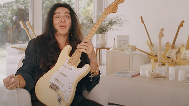YNGWIE MALMSTEEN Shows Off His Guitar Collection In Celebration Of Fender Stratocaster's 70th Anniversary (Video)