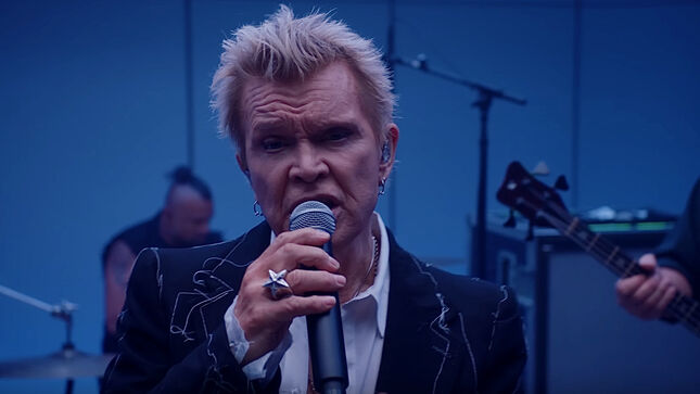 BILLY IDOL Debuts New "Eyes Without A Face" Performance Video