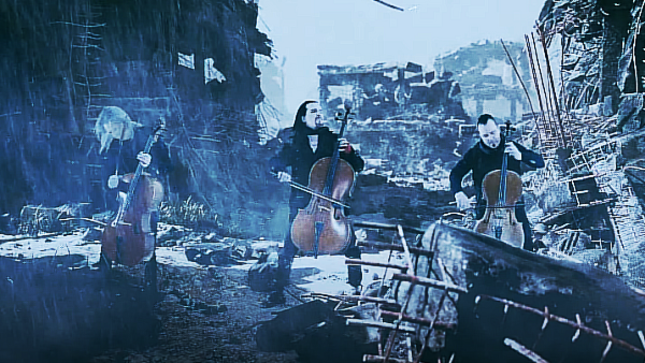 APOCALYPTICA Release Cover Of METALLICA's "One" Featuring JAMES HETFIELD And ROBERT TRUJILLO; Official Video Streaming 