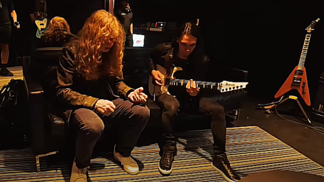 MEGADETH - Backstage And Soundcheck Video  From Crush The World Tour Buenos Aires Show Available