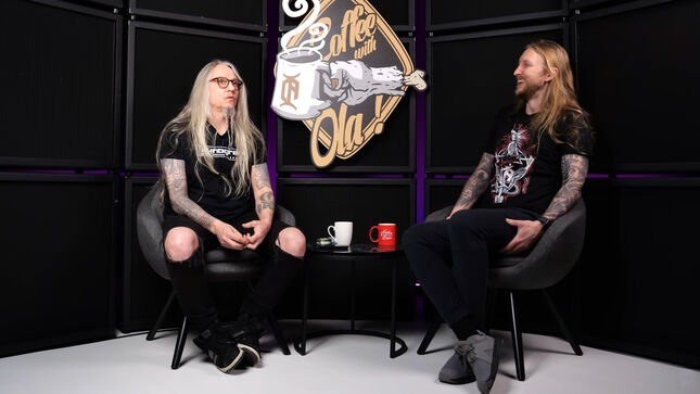 HYPOCRISY / PAIN Frontman PETER TÄGTGREN Guests On THE HAUNTED Guitarist OLA ENGLUND's "Coffee With Ola"; Video