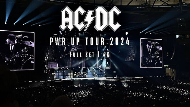 Watch 4K Video Of AC/DC's Full Power Up Tour Opener In Germany