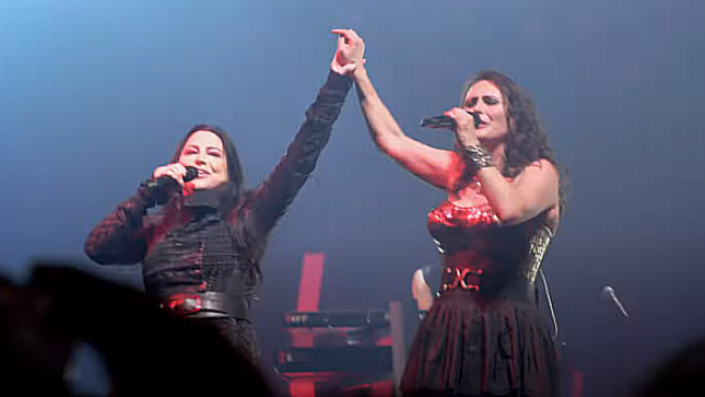 WITHIN TEMPTATION Share Pro-Shot Live Video Of "The Reckoning" Featuring EVANESCENCE Vocalist AMY LEE