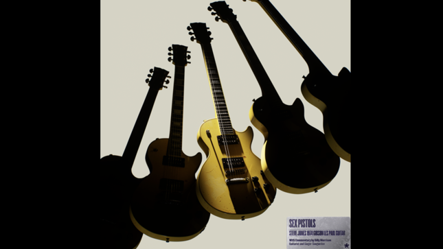 SEX PISTOLS – STEVE JONES Gibson Les Paul NFT Heads Towards Julien’s Auctions “Music Icons”