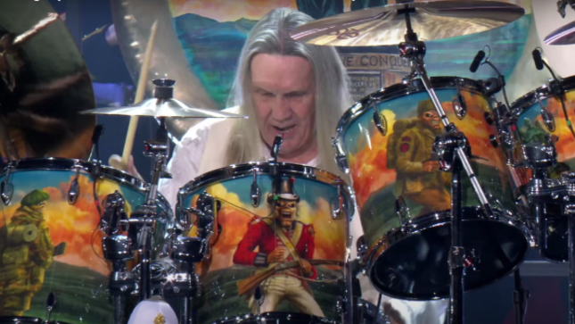 IRON MAIDEN - Official Live Video Of Drummer NICKO MCBRAIN Performing "The Maiden Legacy" At 52nd Mountbatten Festival Of Music With The Massed Bands Of His Majesty’s Royal Marines Streaming