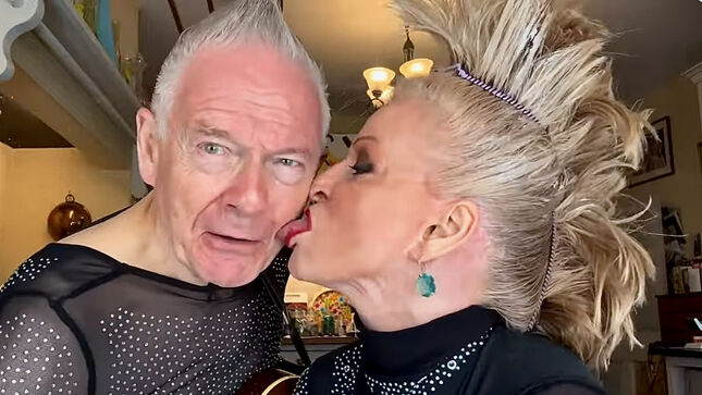 ROBERT FRIPP & TOYAH Perform IGGY & THE STOOGES "Search & Destroy" In Ongoing Sunday Lunch Series; Video