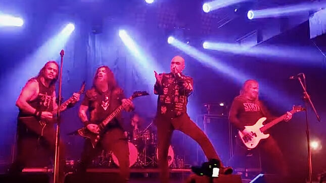 MACHINE HEAD's ROBB FLYNN Joins VIO-LENCE For "World In A World" Performance In Poland; Video / Photo