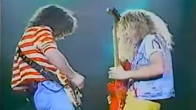 SAMMY HAGAR Shares VAN HALEN Performance Of “There’s Only One Way To Rock” Live In Japan 1989; “Can’t Wait To Do This Solo With SATRIANI”