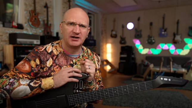 FRAMESHIFT Mastermind HENNING PAULY Reviews Aeroband MIDI Guitar - "Why Would They Hire Me Again?" (Video)