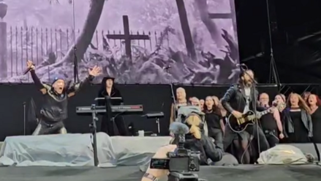 Watch BRUCE DICKINSON Perform "Rain On The Graves" With Stockholm Choir At Sweden Rock 2024