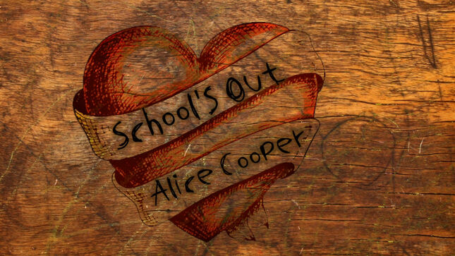 ALICE COOPER Shares New Lyric Video For "School's Out"