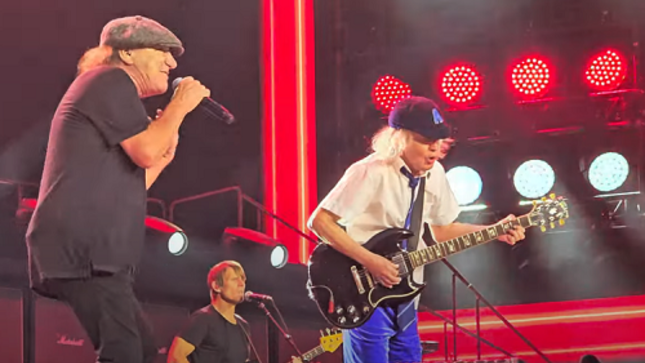 AC/DC - Fan-Filmed Front-Row Video From Second Concert In Munich, Germany On 2024 Power Up European Tour Surfaces