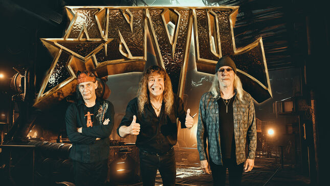 ANVIL Premiere New Single "World Of Fools"; Audio Streaming