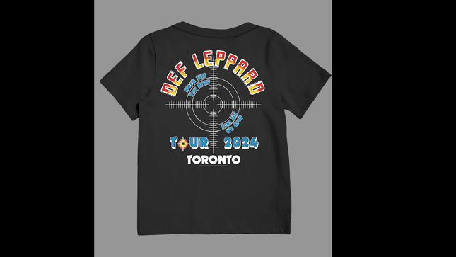 DEF LEPPARD Launch City Specific Merch Collection, Just In Time For Summer Stadium Tour