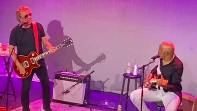 SAMMY HAGAR Performs Stripped Down Set At Grand Opening Of Stage Red In Fontana, California; Fan-Filmed Video