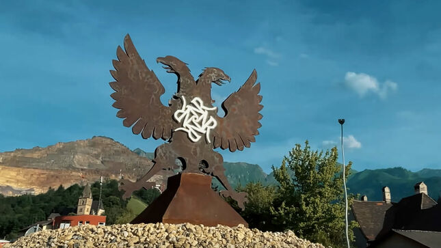 Rise Of The Napalm Eagle: Napalm Records Unveils Monumental Sculpture In Eisenerz; Video