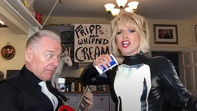 ROBERT FRIPP & TOYAH Share Throwback Cover Of CREAM Classic "Sunshine Of Your Love" For Sunday Lunch (Video)