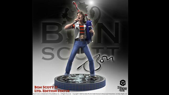 AC/DC - New Limited Edition BON SCOTT Rock Iconz Statue On The Way From KnuckleBonz