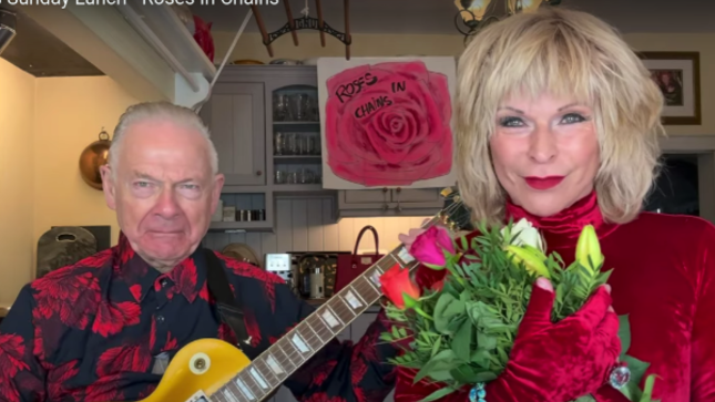 ROBERT FRIPP & TOYAH Perform New Original Single "Roses In Chains" For Sunday Lunch (Video)