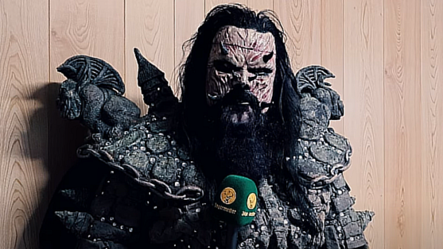 LORDI - New Album Complete: "It Has More Balls And It's Not As Hair Metal-y As Screem Writer's Guild" (Video)
