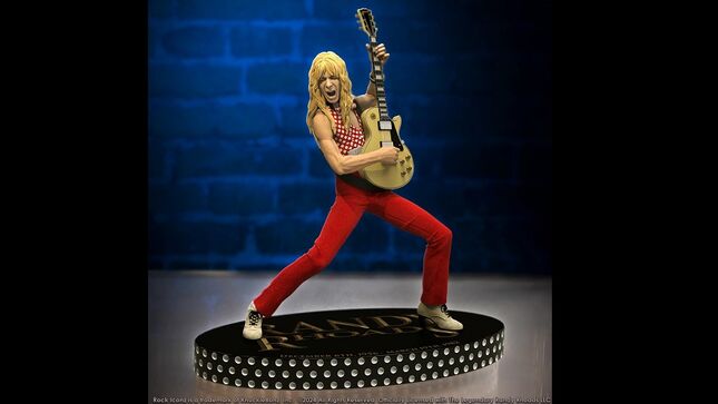 RANDY RHOADS – Knucklebonz “The Early Years” Red And Blue Statues Now Available