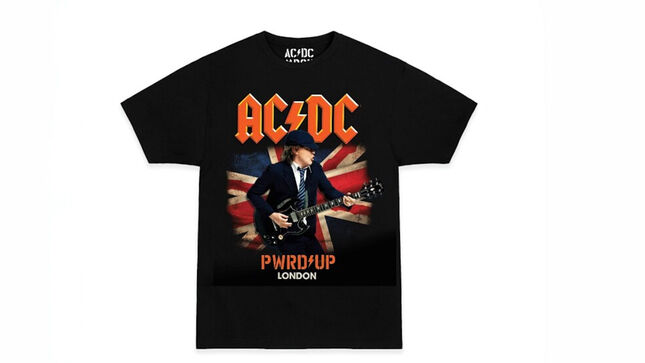 AC/DC - London Power Up Tour T-Shirt + Power Up Tour Soccer Jersey Available Now
