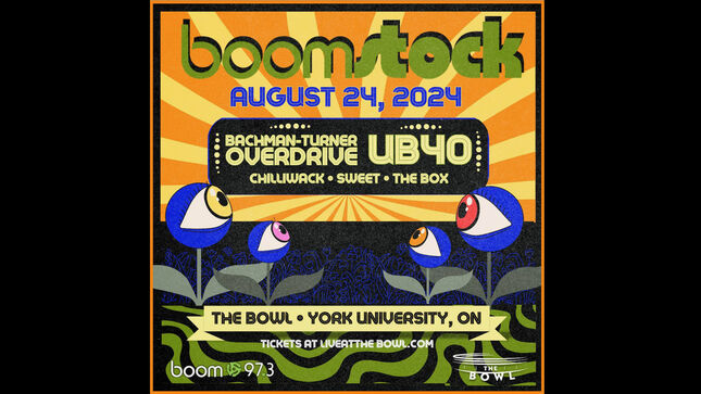 BACHMAN-TURNER OVERDRIVE, CHILLIWACK, SWEET Among Acts Confirmed For Boom 97.3's "Boomstock"