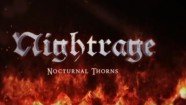 NIGHTRAGE Launch Official Lyric Video For "Nocturnal Thorns"