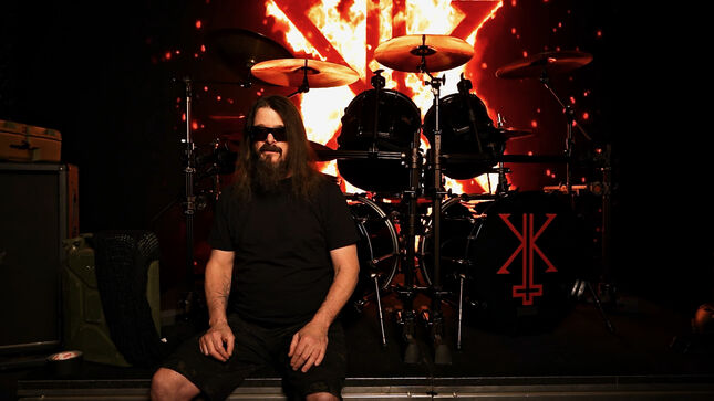 SLAYER / KERRY KING Drummer PAUL BOSTAPH To Unveil "Nocturne Kraft" Fine Art Collection In August; Preview Video