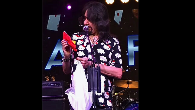 ACE FREHLEY Brings Toys For Fans On Current Tour; Video