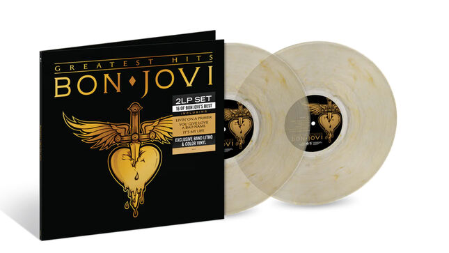 BON JOVI - Greatest Hits Collection Available On Limited Smoke Colour 2LP Vinyl In September