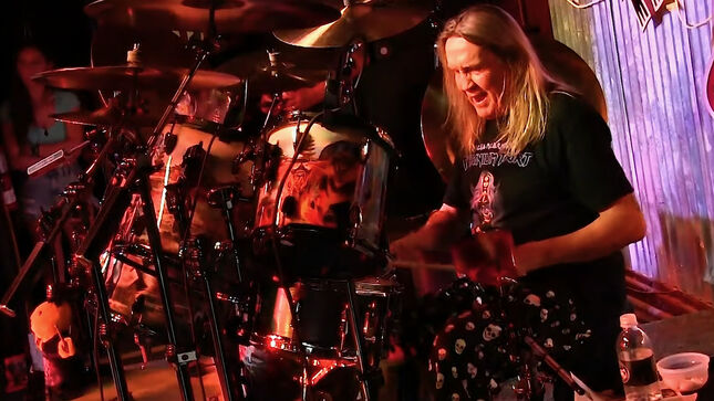 NICKO MCBRAIN's TITANIUM TART Perform IRON MAIDEN Classic "Alexander The Great" In Florida; Multi-Cam Video Posted