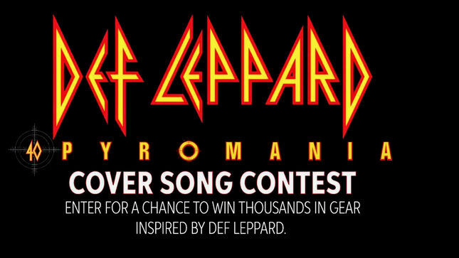 DEF LEPPARD Announce Pyromania Cover Song Contest; Enter To Win Loads Of Gear From Sweetwater Music