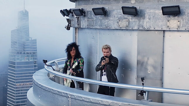 BILLY IDOL Performs "Rebel Yell" Live At The Empire State Building; Video