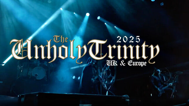 BEHEMOTH Release Official Video Trailer For "The Unholy Trinity" European Tour With SATYRICON And ROTTING CHRIST