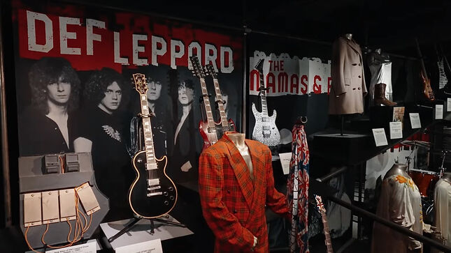 DEF LEPPARD Tour Cleveland's Rock & Roll Hall Of Fame; Video