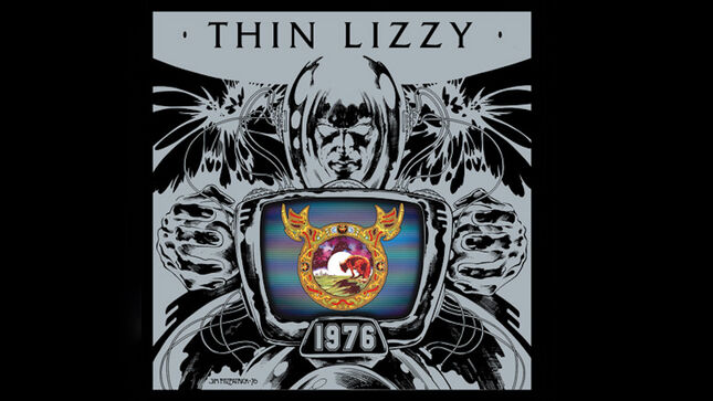 THIN LIZZY - "1976" Compilation Boxset Featuring Jailbreak And Johnny The Fox Albums Due In September; SDE Surround Series Blu-Ray Also Available