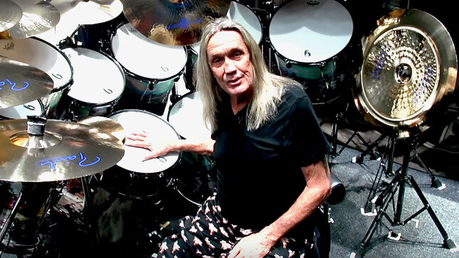 IRON MAIDEN Drummer NICKO MCBRAIN Talks Recovery From January 2023 Mini-Stroke - "I'm Still Not Back To Where I Wanna Be" (Video)