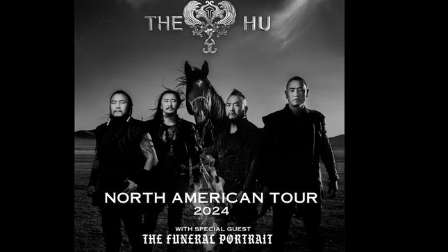 THE HU Announce North American Tour 2024 With Special Guests THE FUNERAL PORTRAIT