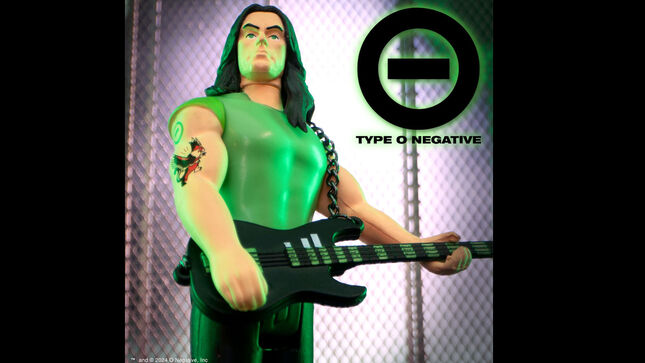 PETER STEELE - New ReAction Figure Of Late TYPE O NEGATIVE Frontman Available