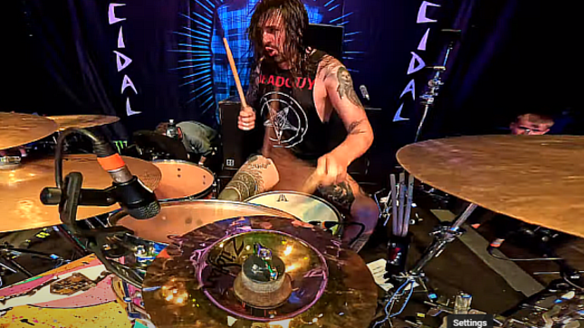  SUICIDAL TENDENCIES Drummer JAY WEINBERG Performs "Subliminal" At Save The Core 2024;  Live Drum-Cam Video Posted