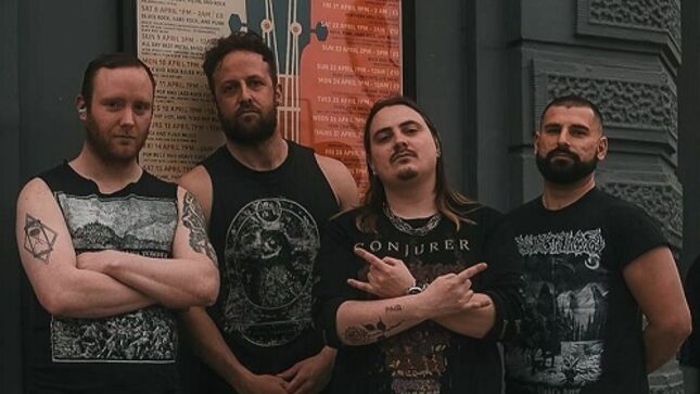 UK Blackened Metal Force VULGARIS Unleashes "Seat Of The Fire" Lyric Video